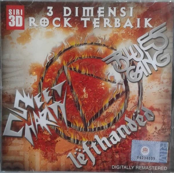 Album cover art for 3 Dimensi Rock Terbaik