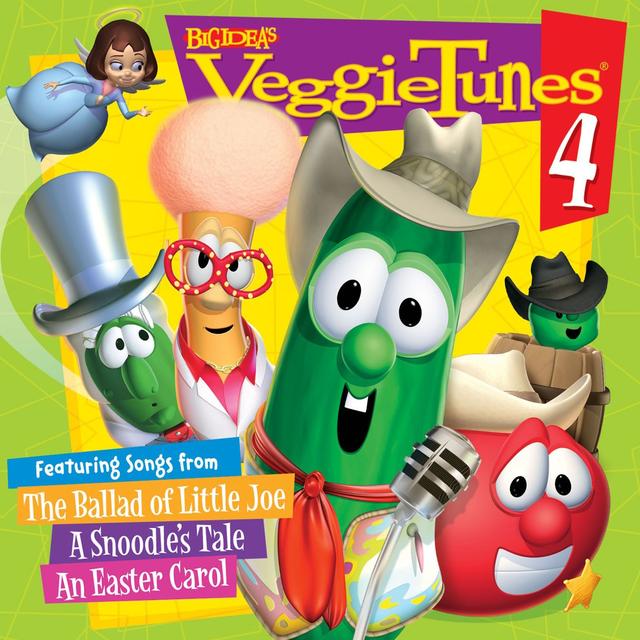 Album cover art for Veggie Tunes 4