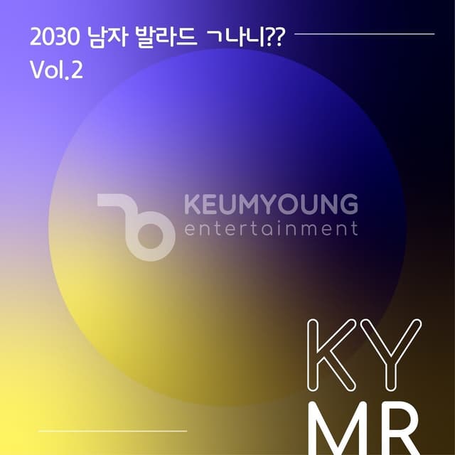 Album cover art for 2030 남자 발라드 ㄱ나니?? Vol.2 MR