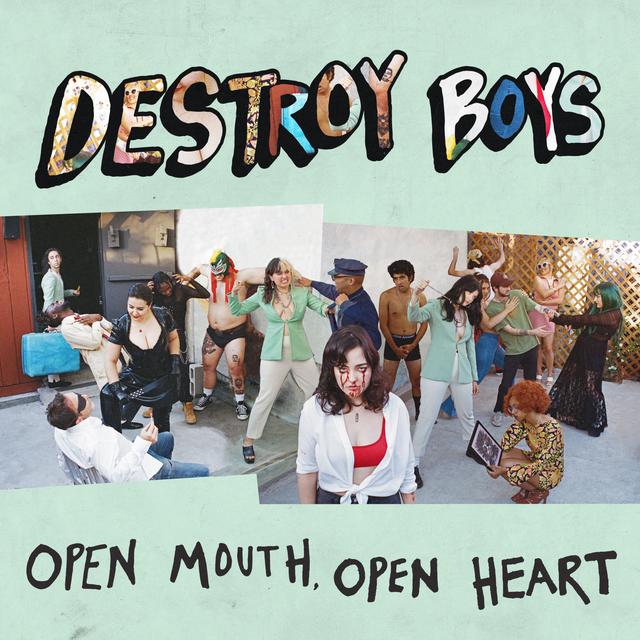 Album cover art for Open Mouth, Open Heart