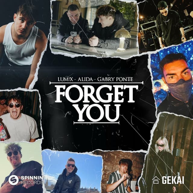 Album cover art for Forget You (with Gabry Ponte)