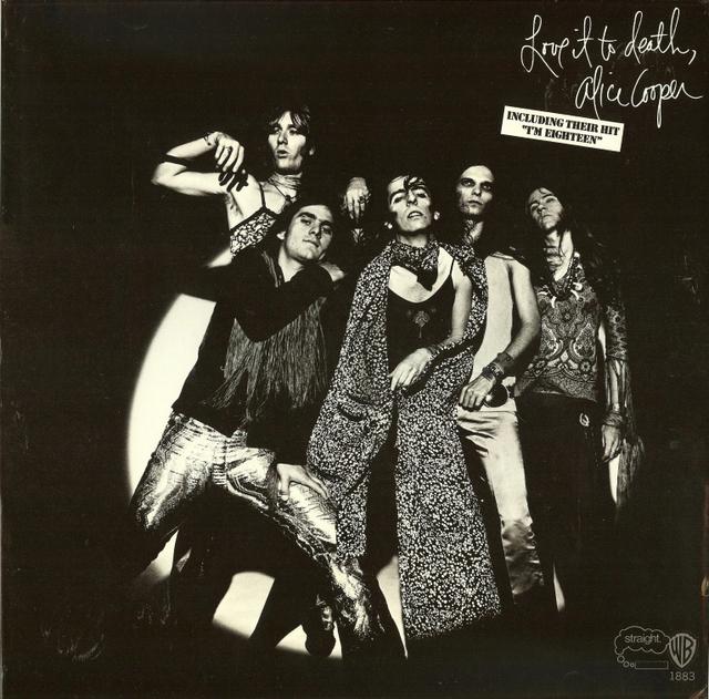 Album cover art for Love It to Death