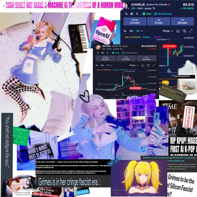 Album cover art for Artificial Angels