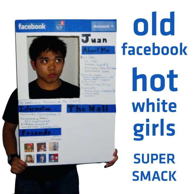 Album cover art for Old Facebook (Hot White Girls)