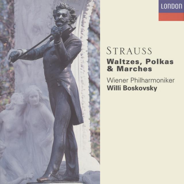 Album cover art for Strauss, J.ii: Waltzes, Polkas & Marches