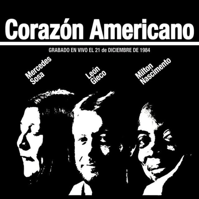 Album cover art for Corazón Americano