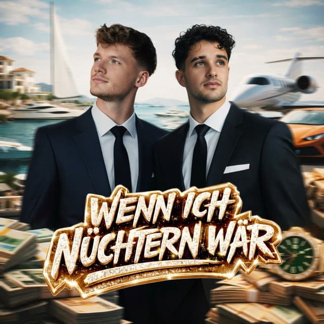 Album cover art for WENN ICH NÜCHTERN WÄR