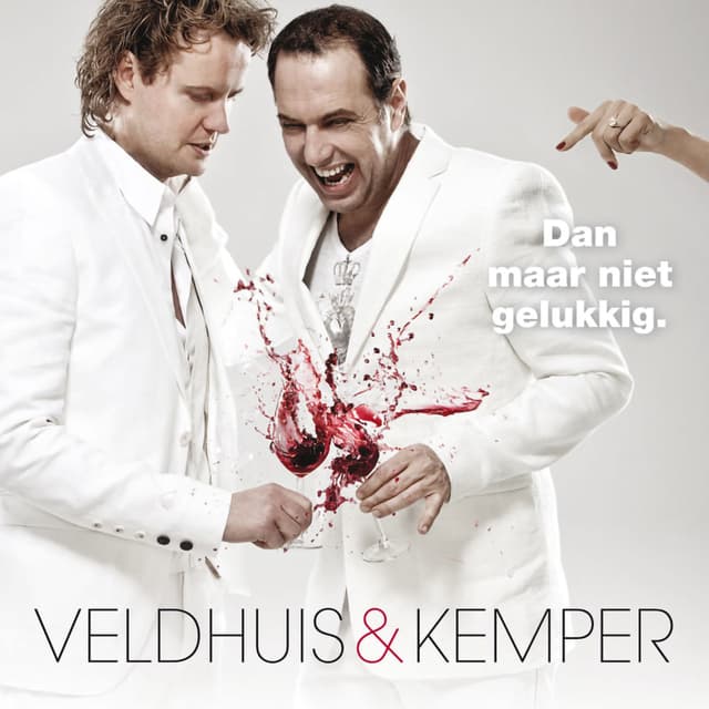 Album cover art for Dan Maar Niet Gelukkig