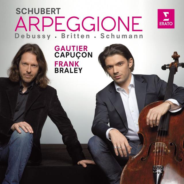 Album cover art for Schubert: Arpeggione - Debussy - Britten - Schumann