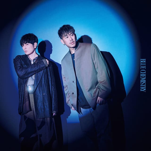 Album cover art for BLUE CHEMISTRY