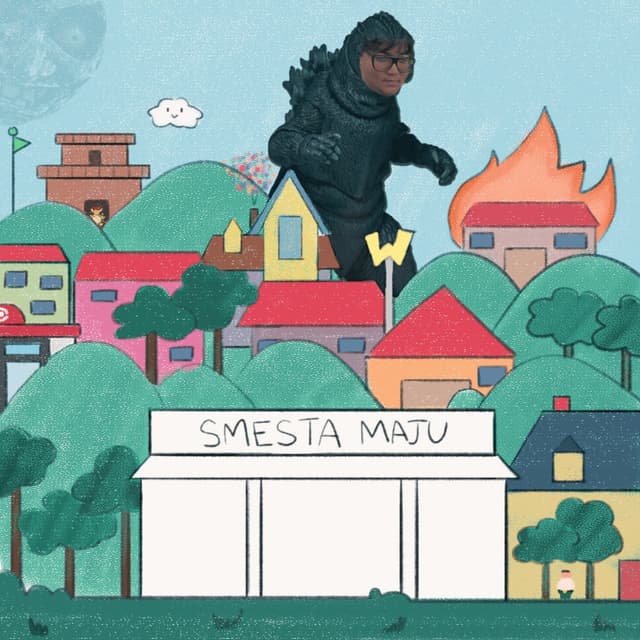 Album cover art for Smesta Maju