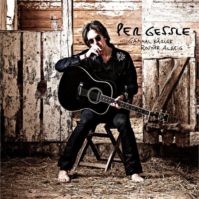 Album cover art for Gammal kärlek rostar aldrig