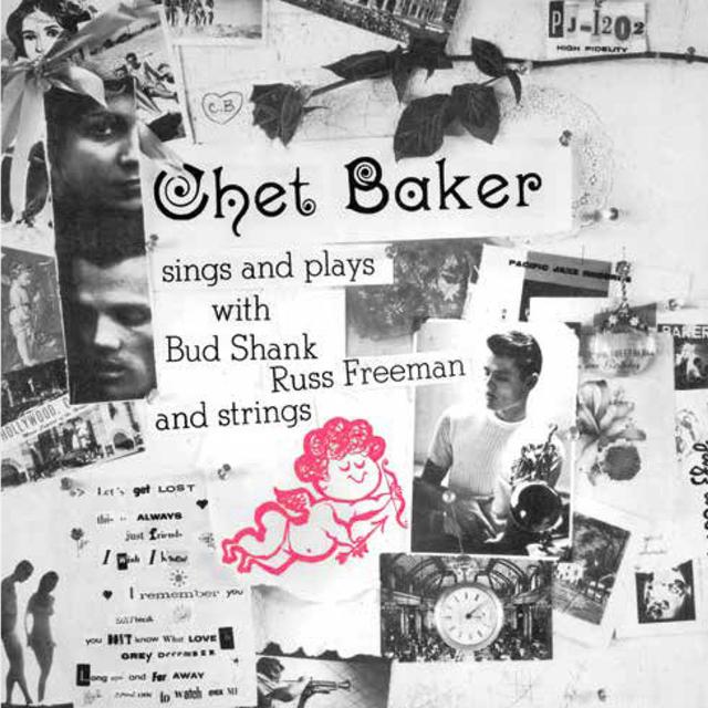 Album cover art for Chet Baker Sings and Plays with Bud Shank, Russ Freeman and Strings