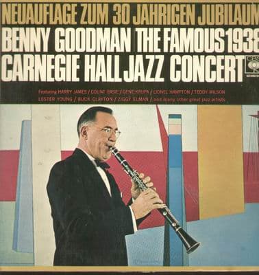 Album cover art for Live At Carnegie Hall (1938)