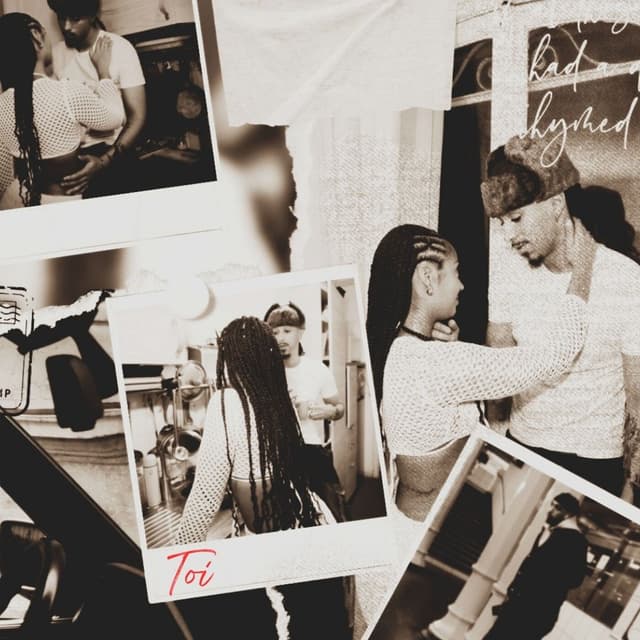 Album cover art for Toi