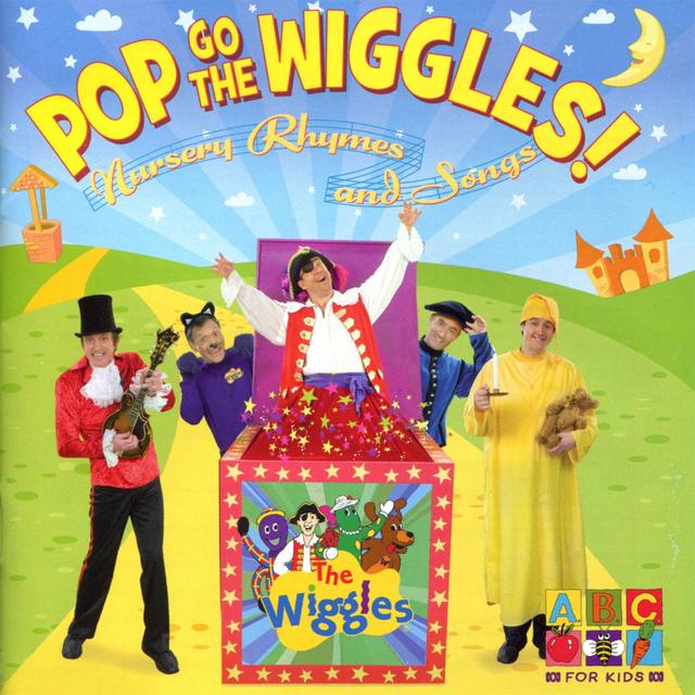 Album cover art for Pop Go the Wiggles! Nursery Rhymes and Songs