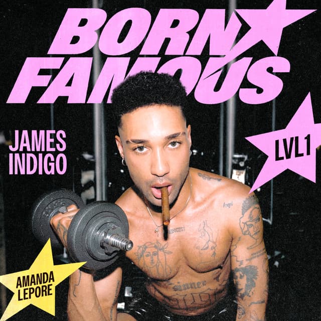 Album cover art for BORN FAMOUS