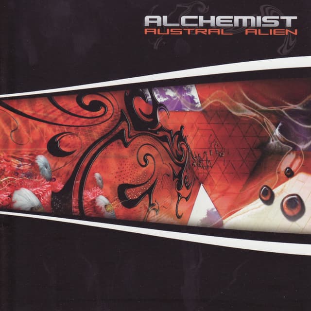 Album cover art for Austral Alien