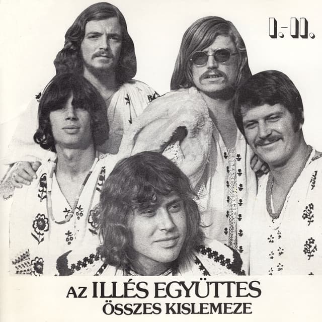 Album cover art for Az Illés együttes összes kislemeze I.-II.