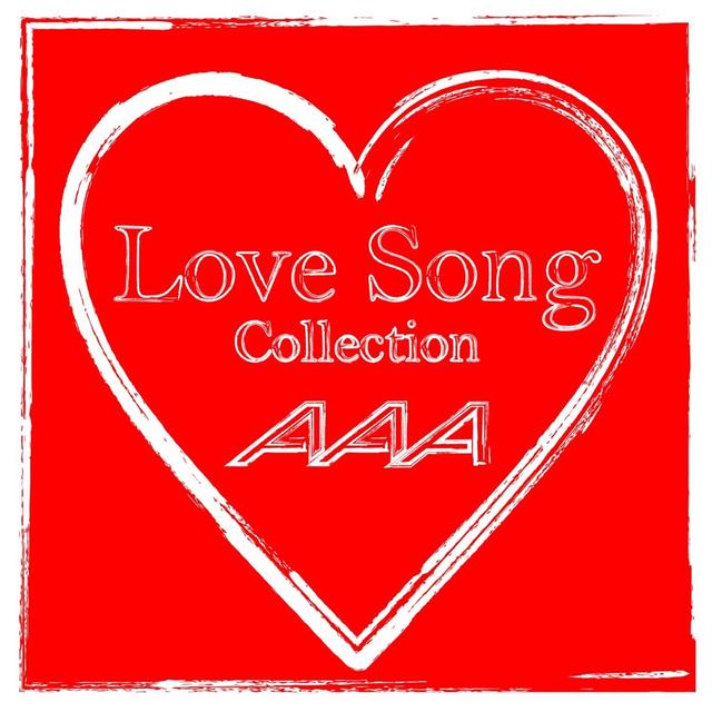 Album cover art for AAA Love Song Collection
