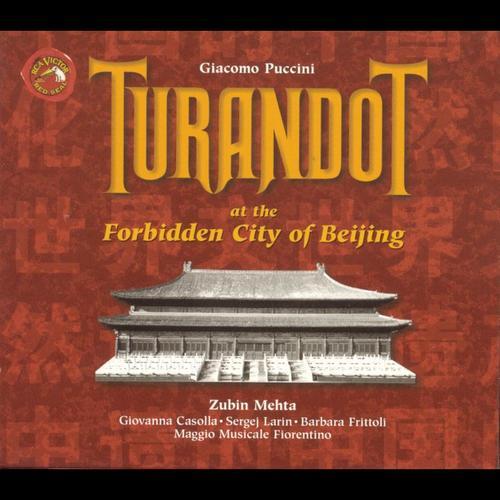 Album cover art for Puccini : Turandot