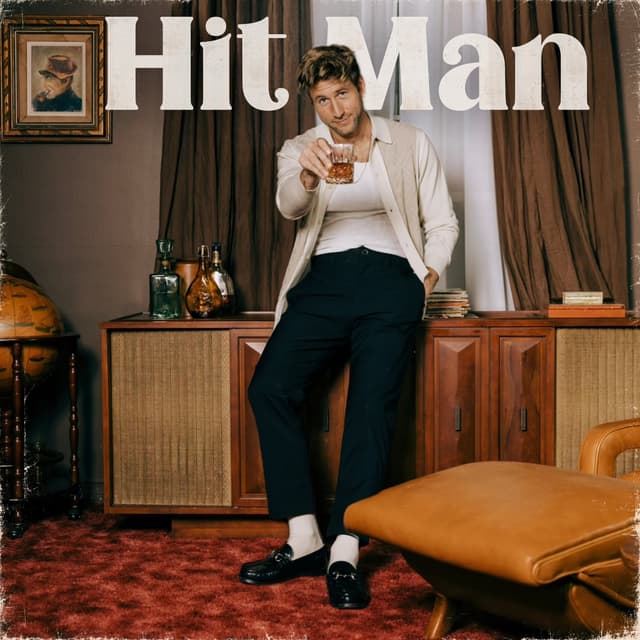 Album cover art for Hit Man