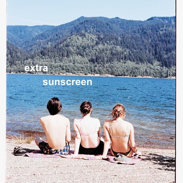 Album cover art for extra sunscreen