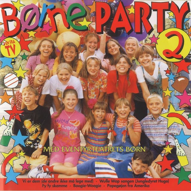 Album cover art for Børneparty 2