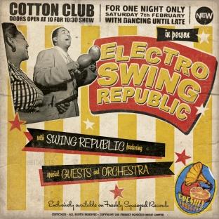 Album cover art for Electro Swing Republic