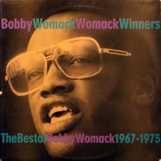 Album cover art for Womack Winners: The Best of Bobby Womack 1968-75
