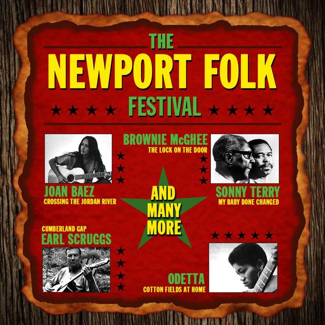Album cover art for The Newport Folk Festival