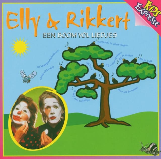 Album cover art for Een boom vol liedjes