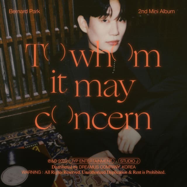 Album cover art for To whom it may concern