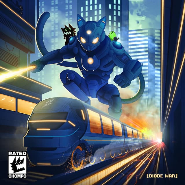 Album cover art for DIODE WAR