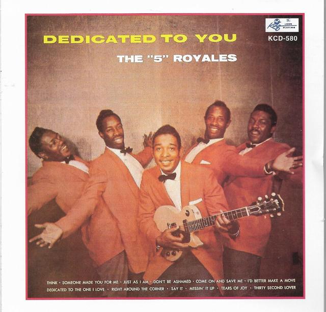 Album cover art for Dedicated to You