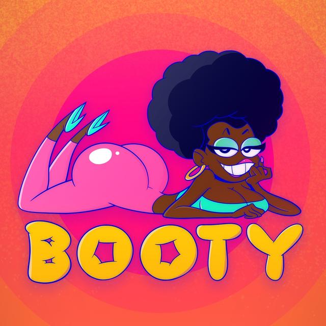 Album cover art for BOOTY
