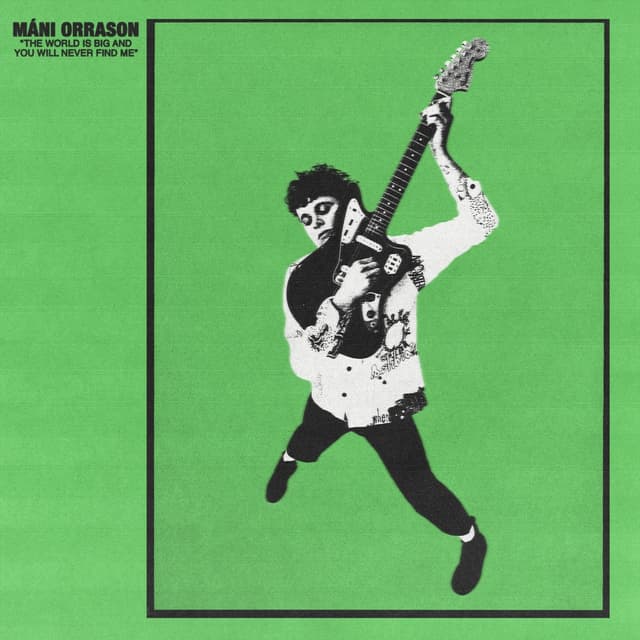 Album cover art for THE WORLD IS BIG AND YOU WILL NEVER FIND ME