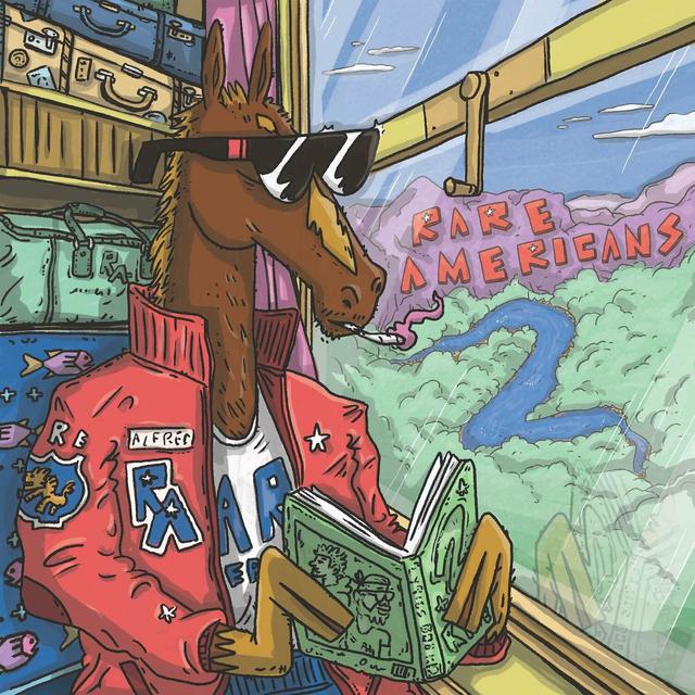 Album cover art for Rare Americans 2