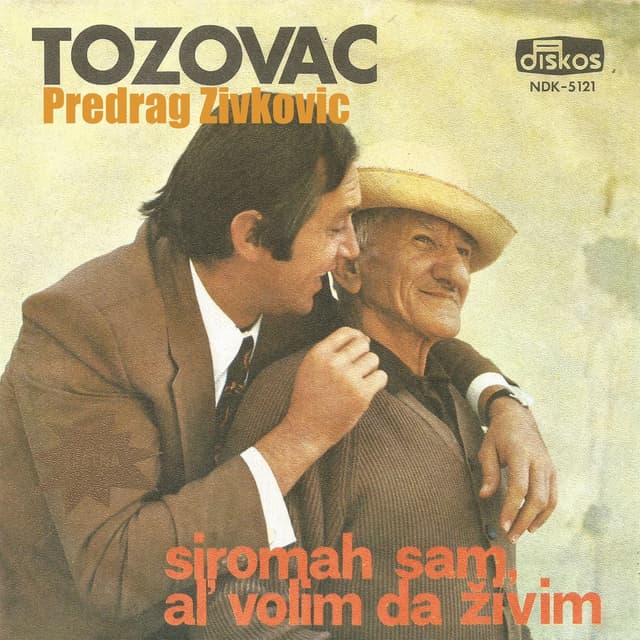 Album cover art for Siromah Sam, Al' Volim Da Živim