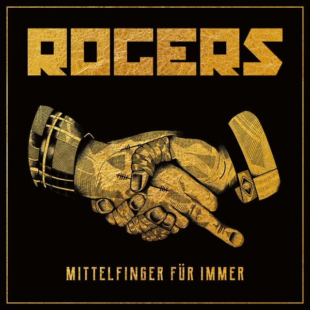 Album cover art for Mittelfinger für Immer