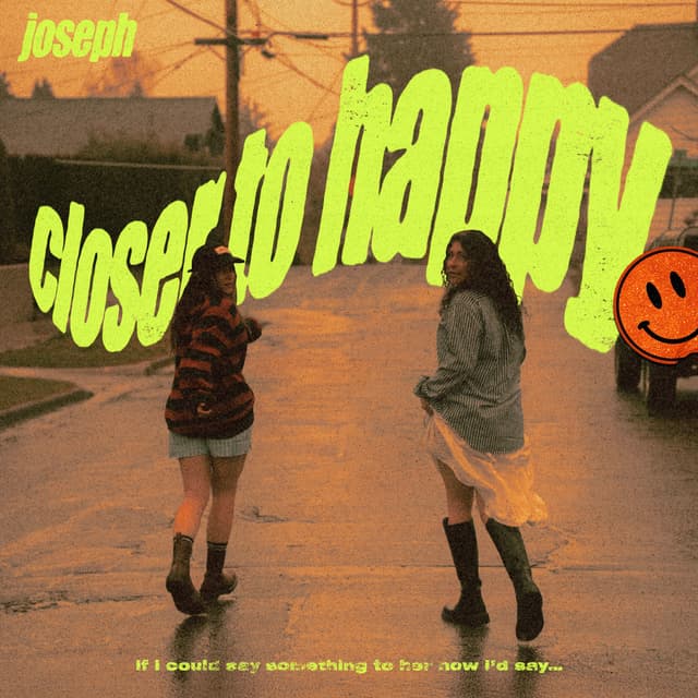 Album cover art for Closer to Happy
