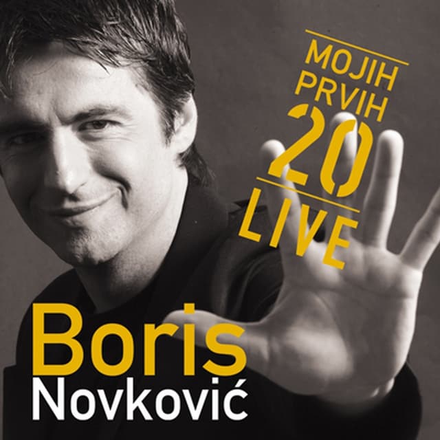 Album cover art for Mojih prvih 20 Live