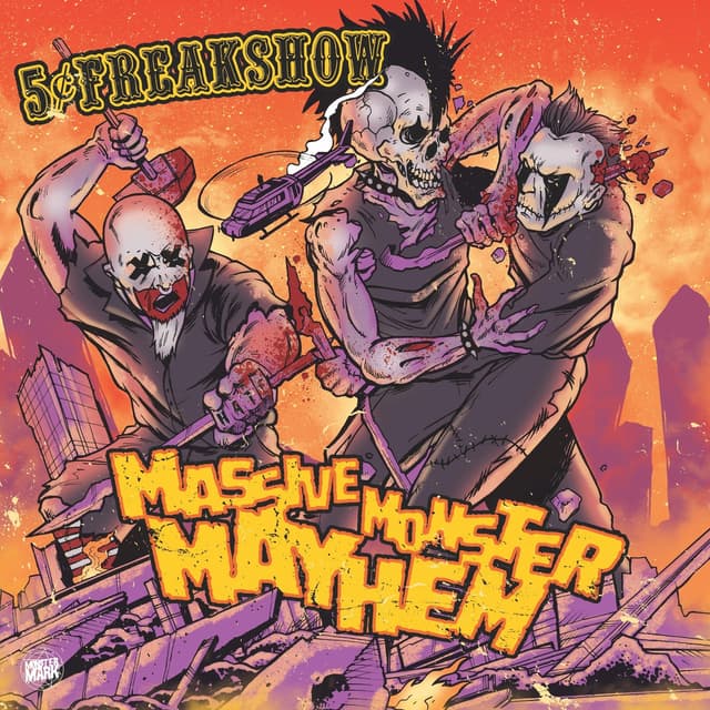 Album cover art for Massive Monster Mayhem