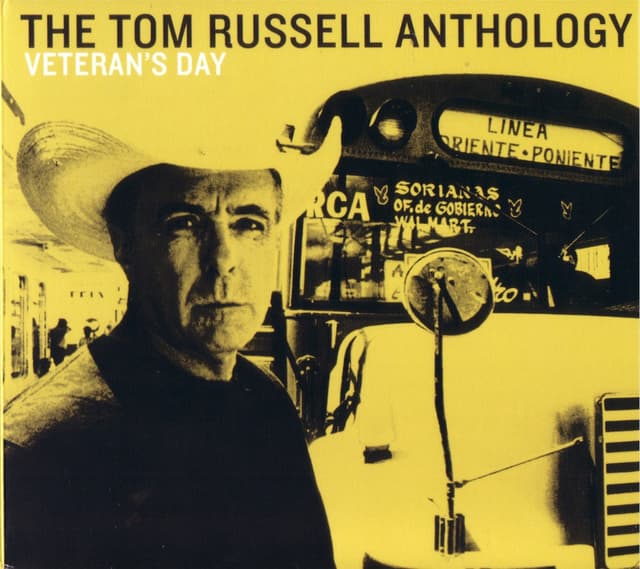 Album cover art for Veteran's Day: The Tom Russell Anthology