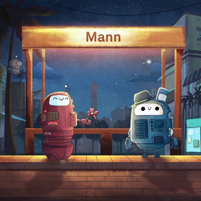 Album cover art for Mann
