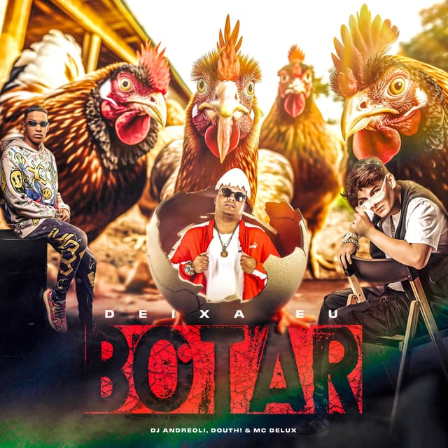 Album cover art for Deixa Eu Botar