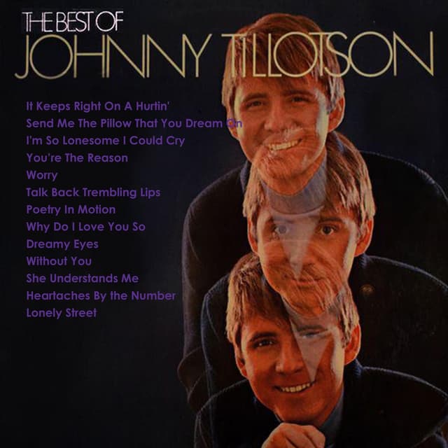 Album cover art for The Best of Johnny Tillotson