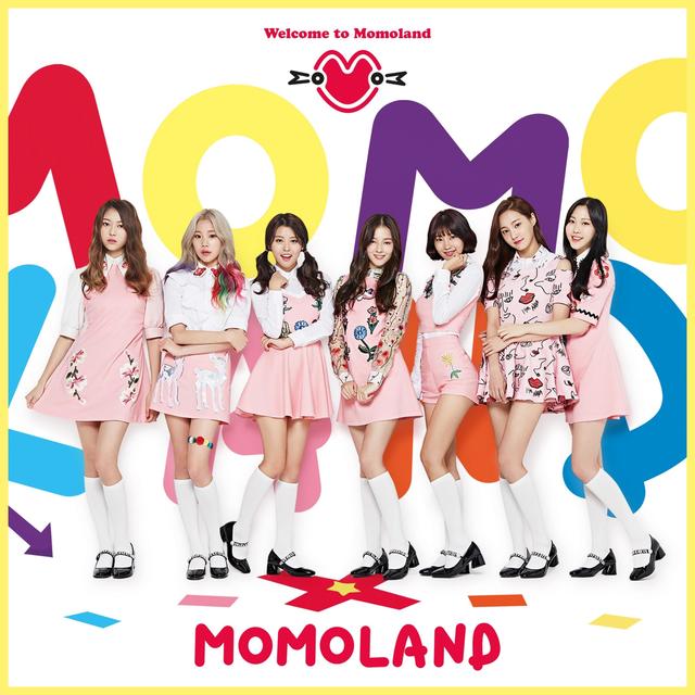 Album cover art for Welcome to MOMOLAND