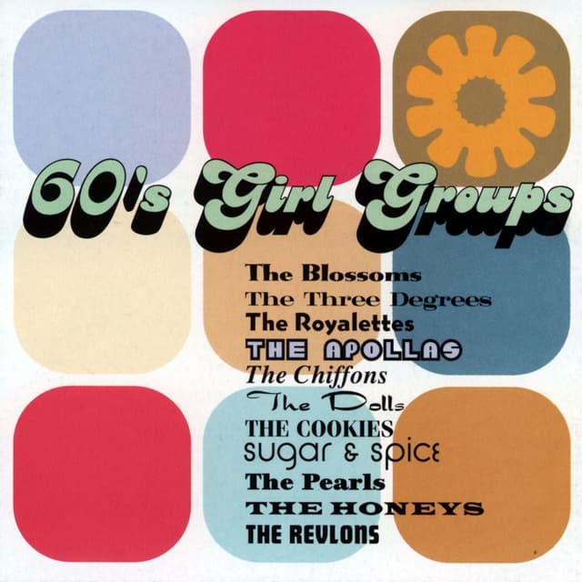 Album cover art for 60's Girl Groups