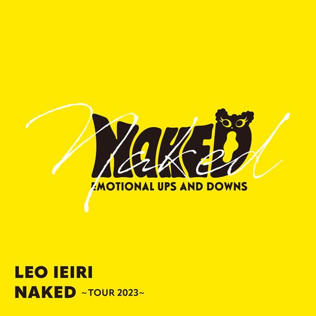 Album cover art for NAKED -Tour 2023-